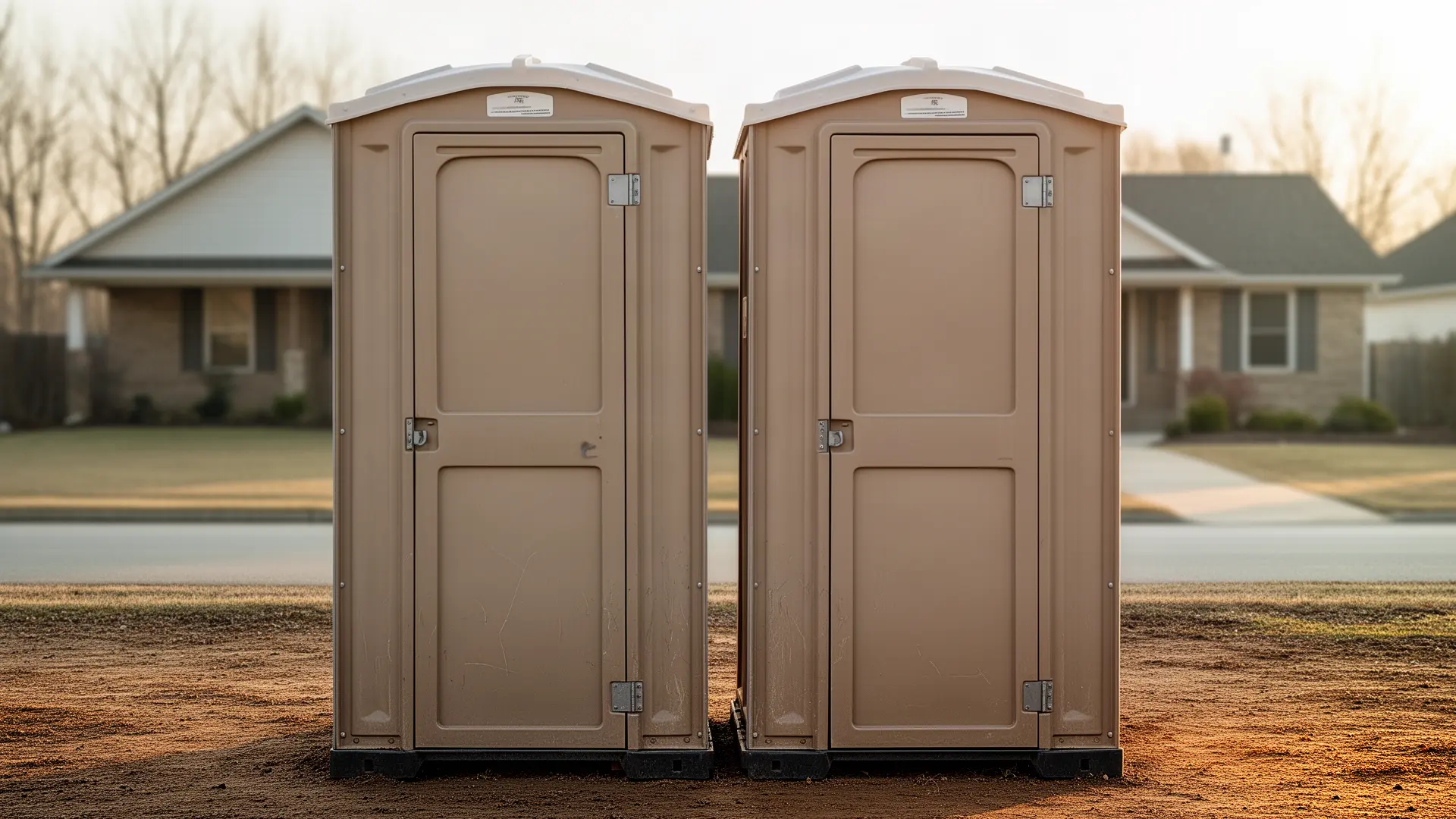 Clean porta potty unit from Big Josh's Porta Potty Rental in Washington, DC